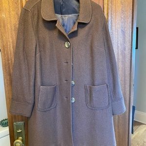 Cozy chocolate Boden coat